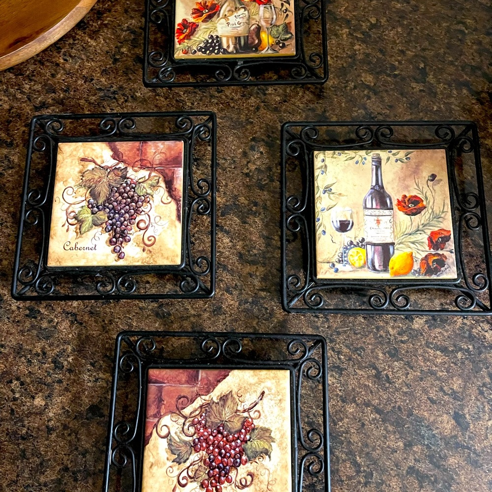 Set of Trivets- Wall Decor or Hot Pans